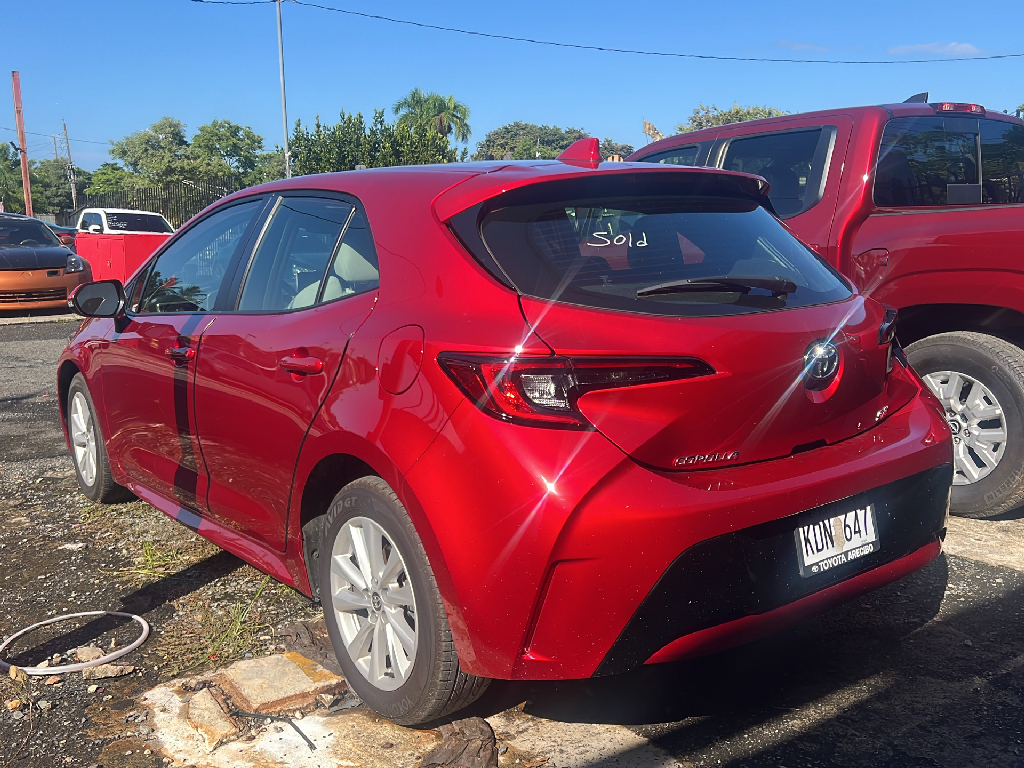 Used Car 2023 Toyota Corolla Hatchback  Hatchback 4 Dr. Front Wheel Drive For Sale Under $10,000 In San Juan, Puerto Rico