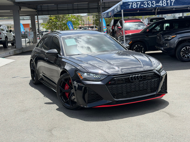 2025 Audi RS 6 Avant performance