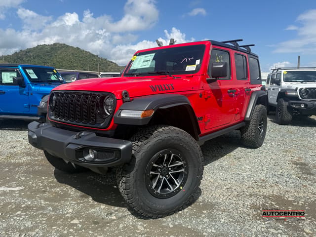 Jeep Wrangler 4-Door Willys 4x4 2026