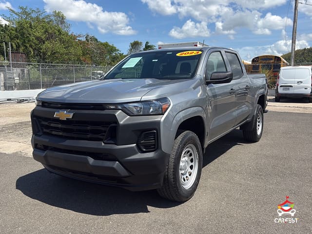 2023 Chevrolet Colorado Work Truck 4dr Crew Cab 4WD SB (2.7L 4cyl Turbo 8A)